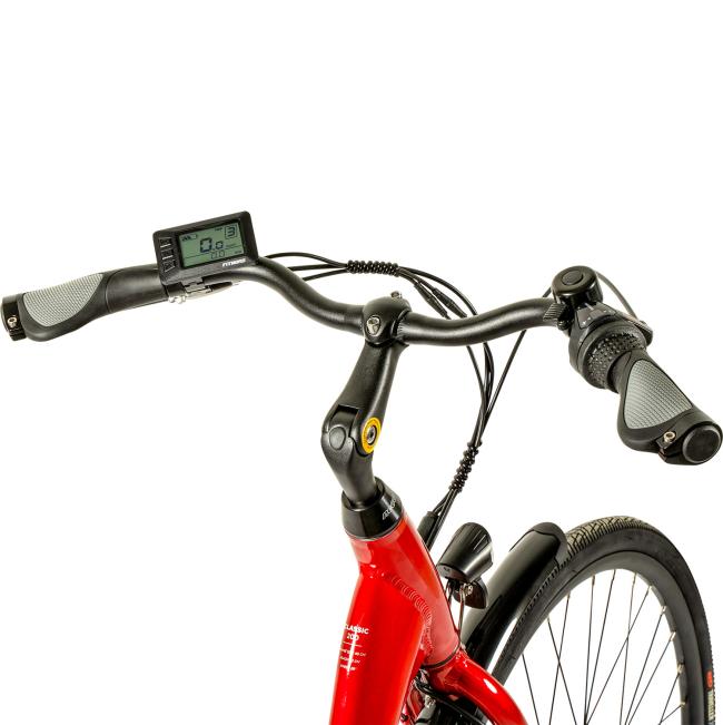 FitNord Classic 200 Elcykel 2023, röd (540 Wh batteri)