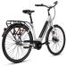 Fitnord Classic 300 Elcykel 2023, vit (504 Wh batteri)