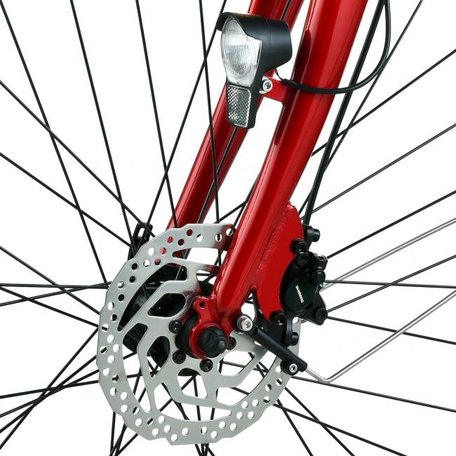 FitNord Classic 500 Elcykel, Röd