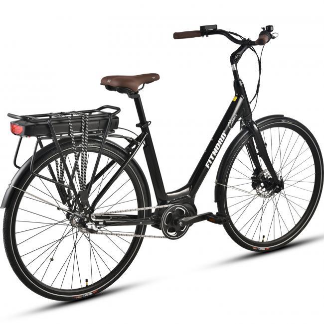 FitNord Classic 500 Elcykel, Svart