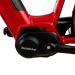 FitNord Classic 500 Elcykel 2023, röd (630 Wh högkapacitetsbatteri)