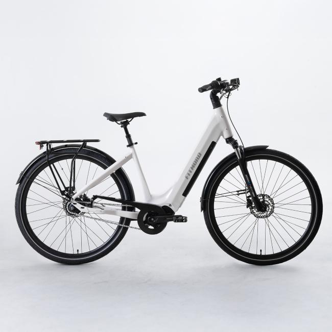 FitNord Classic 800 Elcykel, vit