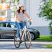 FitNord Ava 200 Elcykel 2023, vit (540 Wh batteri)