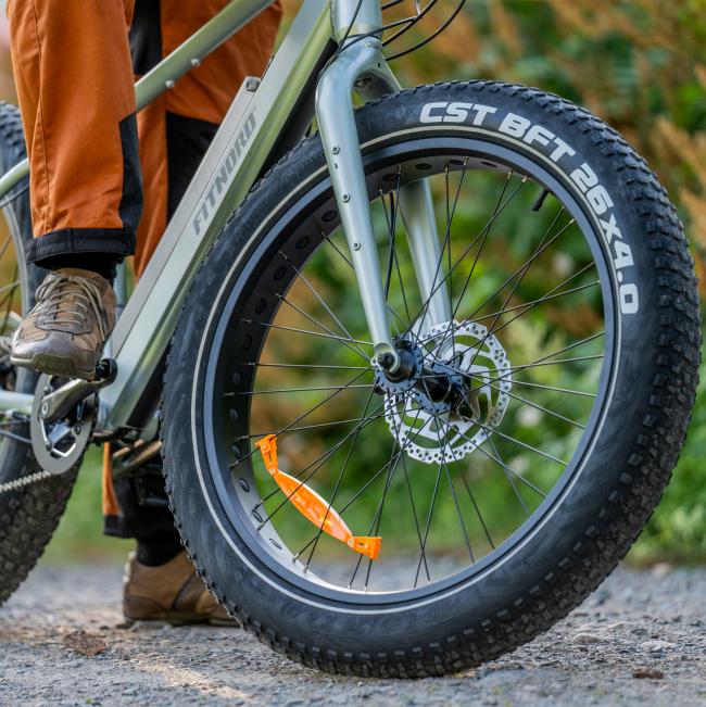 FitNord Rumble 300 Elfatbike, mintgrön (720 Wh batteri) + ETT ÅR EXTRA GARANTI