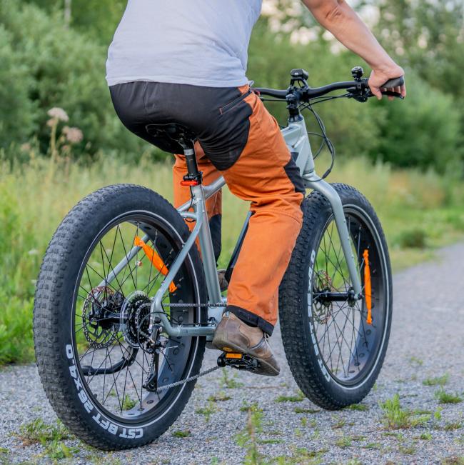FitNord Rumble 500 Elfatbike 2023, mintgrön (720 Wh batteri)