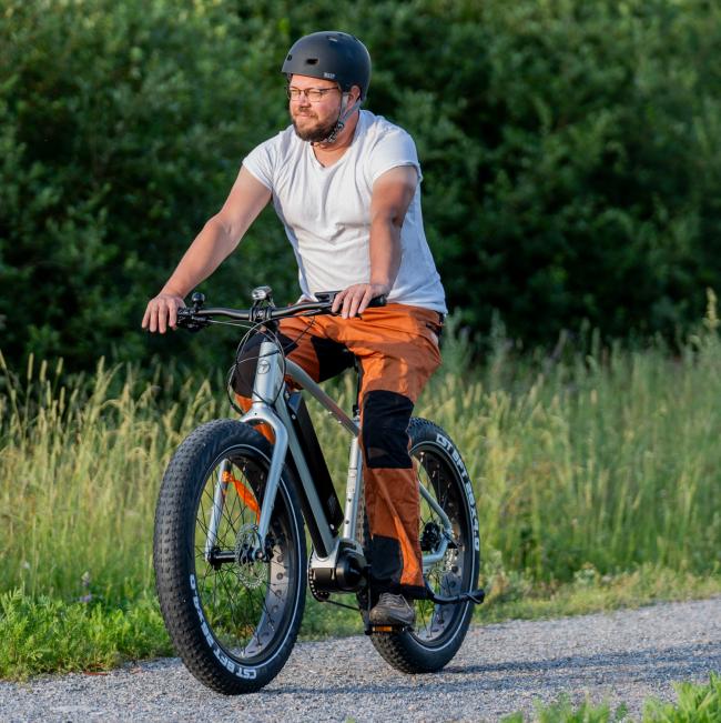 FitNord Rumble 500 Elfatbike, mintgrön (720 Wh batteri) + ETT ÅR EXTRA GARANTI