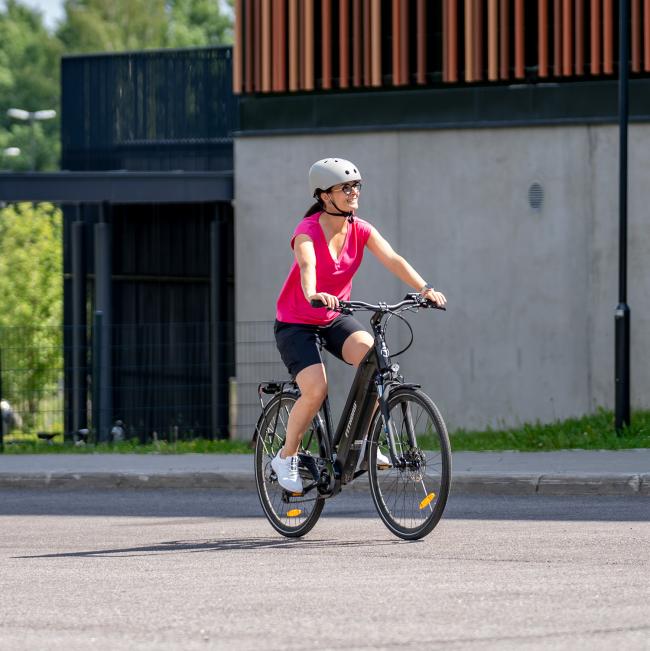 FitNord Ava 300 Elcykel 2023, svart (720 Wh batteri)