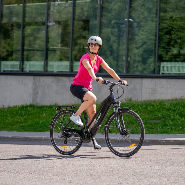 FitNord Ava 300 Elcykel 2023, svart (720 Wh batteri)