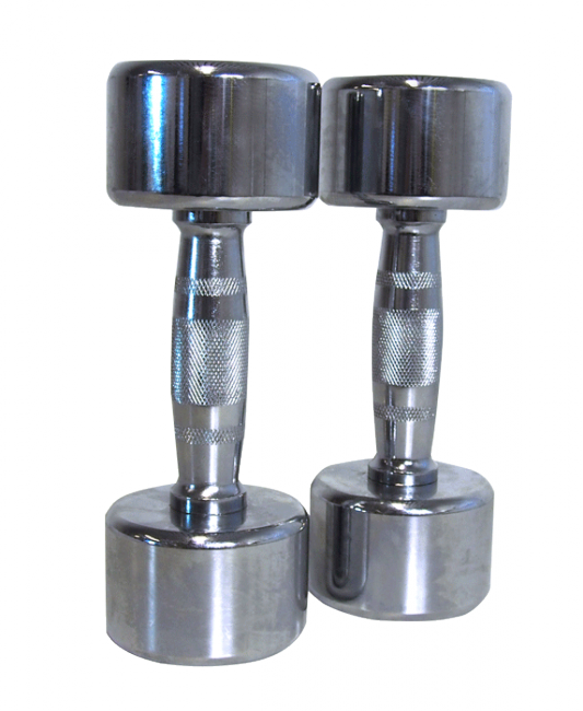FitNord Kromade Hantlar 10 kg (par)
