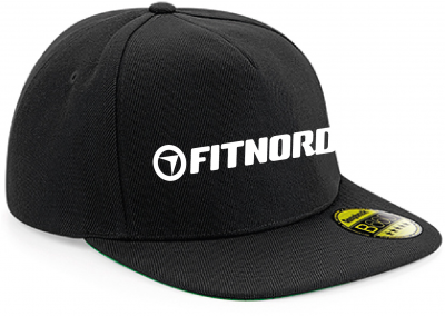 FitNord keps, Snapback, Svart