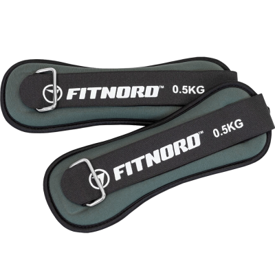 Fitnord Ankel- / Handledvikter 2 x 0,5kg