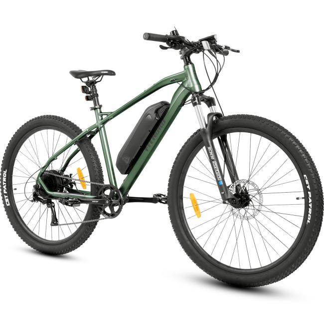 Fitnord Ranger 200 Elmountainbike, grön (540 Wh batteri) + ETT ÅR EXTRA GARANTI