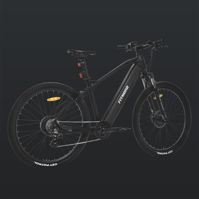FitNord Ranger 300 Elmountainbike 2024, svart (720 Wh batteri)