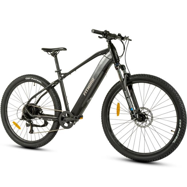 FitNord Ranger 300 Elmountainbike, svart (720 Wh batteri) + ETT ÅR EXTRA GARANTI