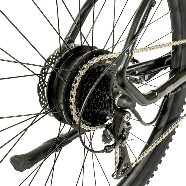 FitNord Ranger 300 Elmountainbike 2023, svart (720 Wh batteri)