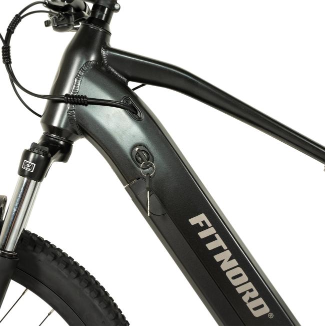 FitNord Ranger 300 Elmountainbike, svart (720 Wh batteri) + ETT ÅR EXTRA GARANTI