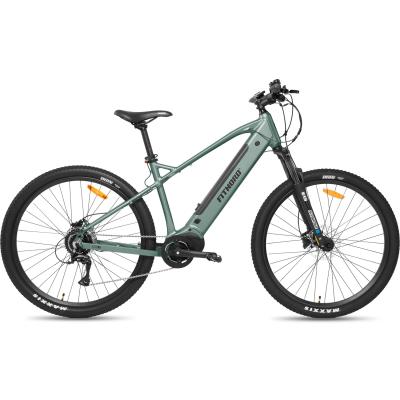 FitNord Ranger 500 Elmountainbike, mintgrön (630 Wh batteri)