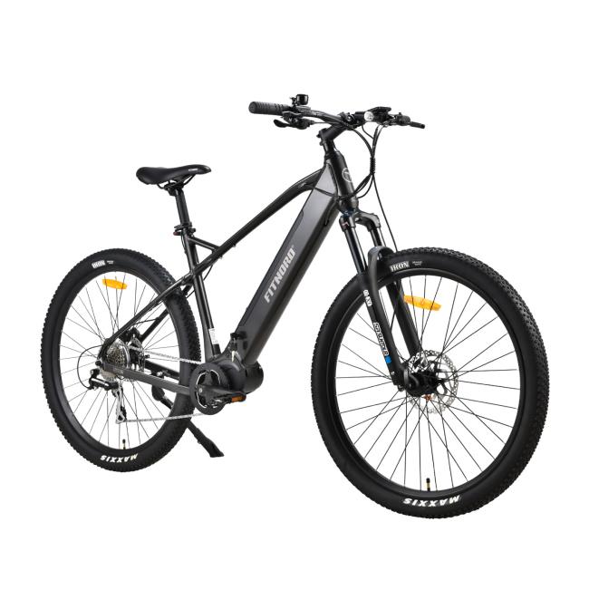 FitNord Ranger 500 Elmountainbike 2023, svart (630 Wh batteri)