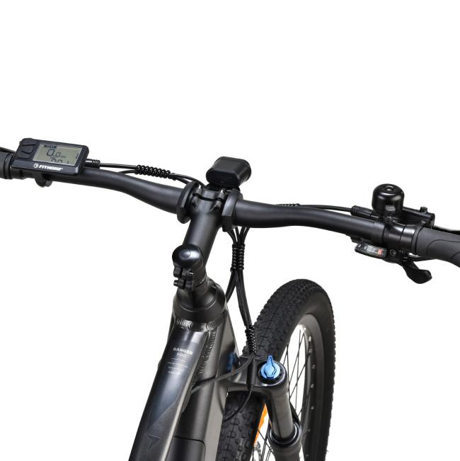 FitNord Ranger 500 Elmountainbike 2023, svart (630 Wh batteri)