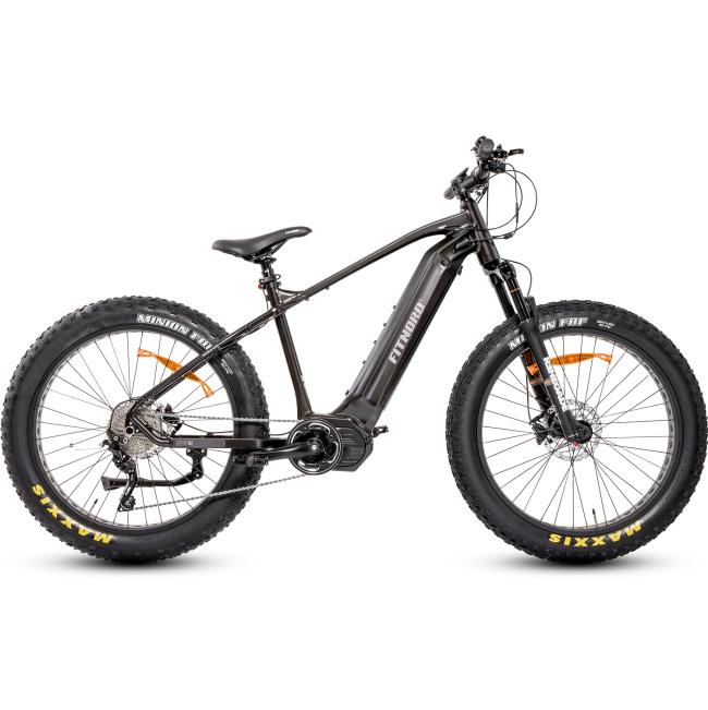 FitNord Rumble 1000 Elfatbike, svart (882 Wh batteri) + ETT ÅR EXTRA GARANTI