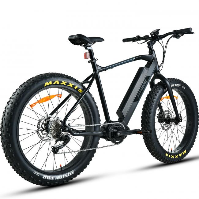 FitNord Rumble 1000 Elfatbike, Svart