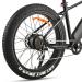 FitNord Rumble 300 Elfatbike 2023, svart (720 Wh batteri)