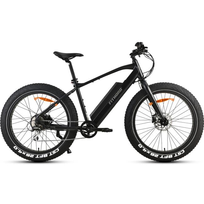 FitNord Rumble 300 Elfatbike svart (720 Wh batteri)