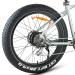 FitNord Rumble 300 Elfatbike 2023, mintgrön (720 Wh batteri)