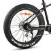 FitNord Rumble 500 Elfatbike 2023, svart (720 Wh batteri)