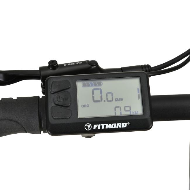 FitNord Rumble 500 Elfatbike 2023, svart (720 Wh batteri)