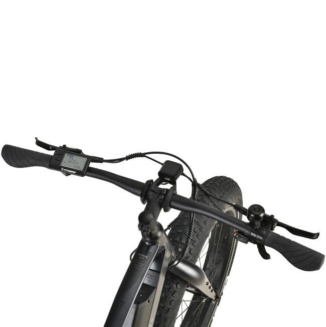 FitNord Rumble 500 Elfatbike 2023, svart (720 Wh batteri)