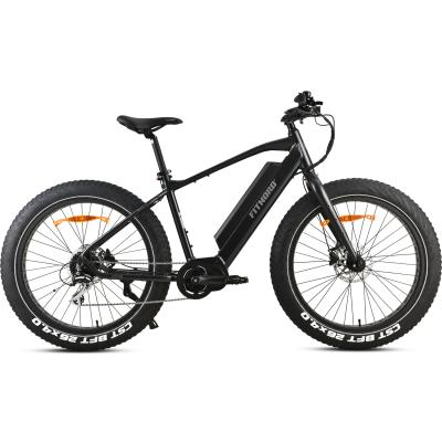 FitNord Rumble 500 Elfatbike, svart (720 Wh batteri)