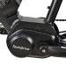 FitNord Rumble 500 Elfatbike 2023, svart (720 Wh batteri)