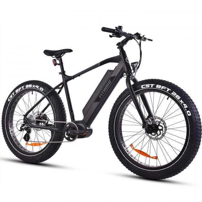 FitNord Rumble 500 Elfatbike, Svart