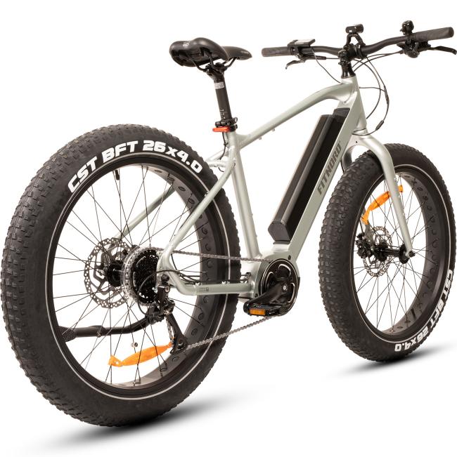 FitNord Rumble 500 Elfatbike 2023, mintgrön (720 Wh batteri)
