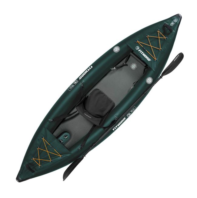 FitNord Seal One ensitsig kajak, mörkgrön 2025