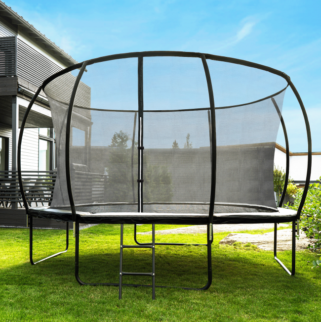 FitNord Studsmatta 365 cm, Svart