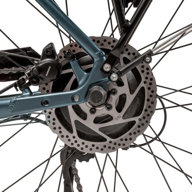 FitNord Venture 300 Elcykel 2023, grafitgrå (720 Wh batteri)