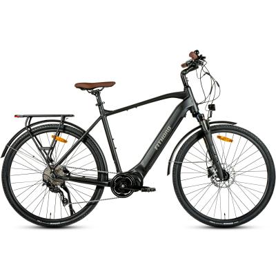 FitNord Venture 700 Elcykel 2023, svart (720 Wh batteri)