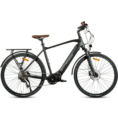 FitNord Venture 700 Elcykel, svart (720 Wh batteri) + ETT ÅR EXTRA GARANTI