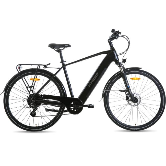 FitNord Venture 300 Elcykel svart (720 Wh batteri) + ETT ÅR EXTRA GARANTI