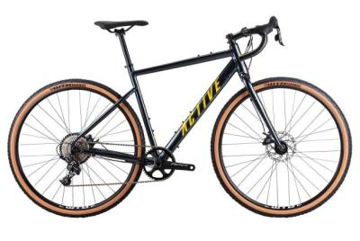 Active Wanted Gravel 311 Apex Gravelcykel 2023, mörk silver