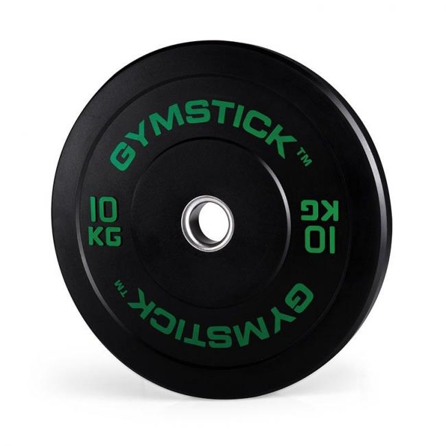 Viktskiva Bumper Plate 10 kg Gymstick