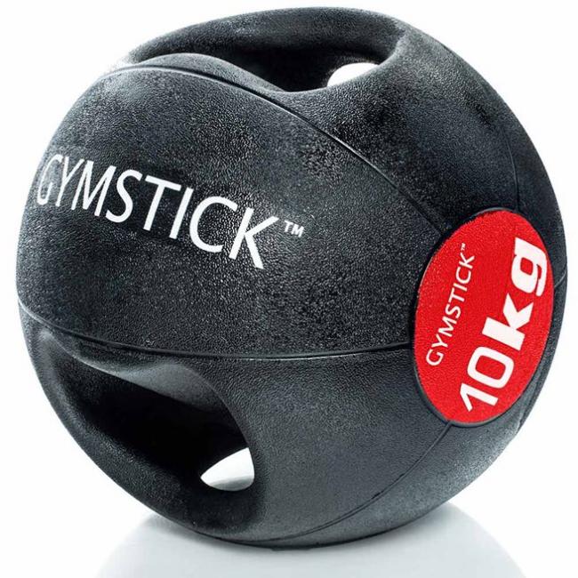Gymstick Medicinboll med handtag 10 kg