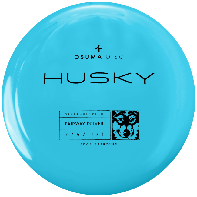 Osuma Frisbee Golf disc Sleek-Ultrium Husky, driver