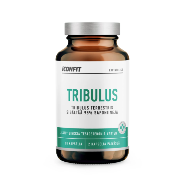 ICONFIT Tribulus (Tribulus terrestris, 95 % saponiner), 500 mg / Dos, 90st — Tribulus-kapslar