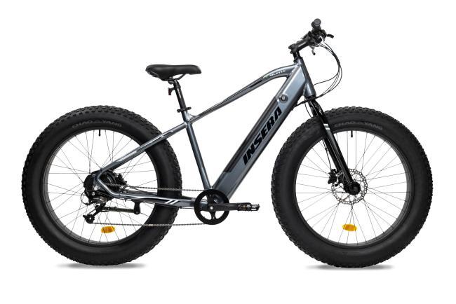 Insera e-Muffle Elfatbike 26″ 9-V Ram 48 cm (Cyklistens längd: 160–185 cm)