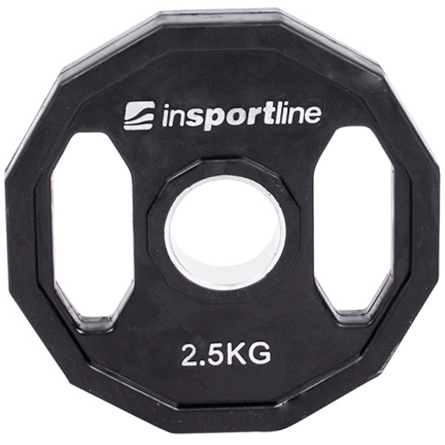 inSPORTline Gummibelagd Olympic-viktskiva 2,5 kg