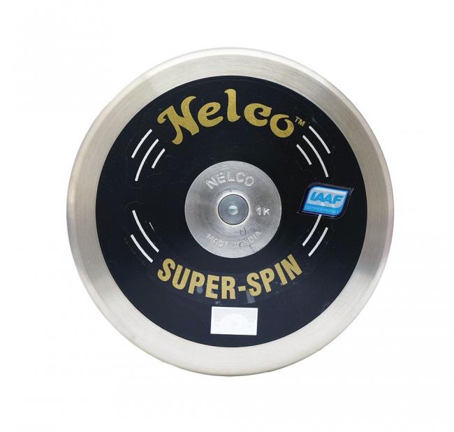 Tävlingsdiskus 175 kg Nelco Super Spin Black