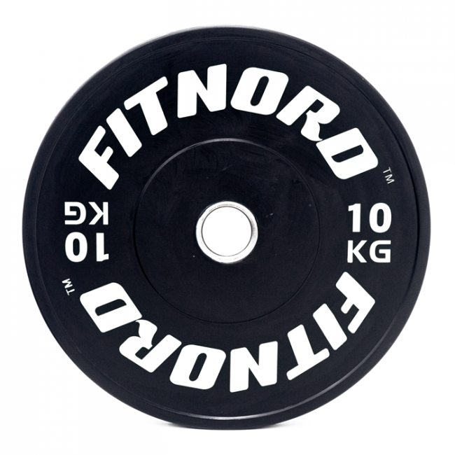 Skivstångspaket Bumper 110 kg FitNord